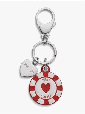 Jimmy Choo Casino Chip Bag Charm